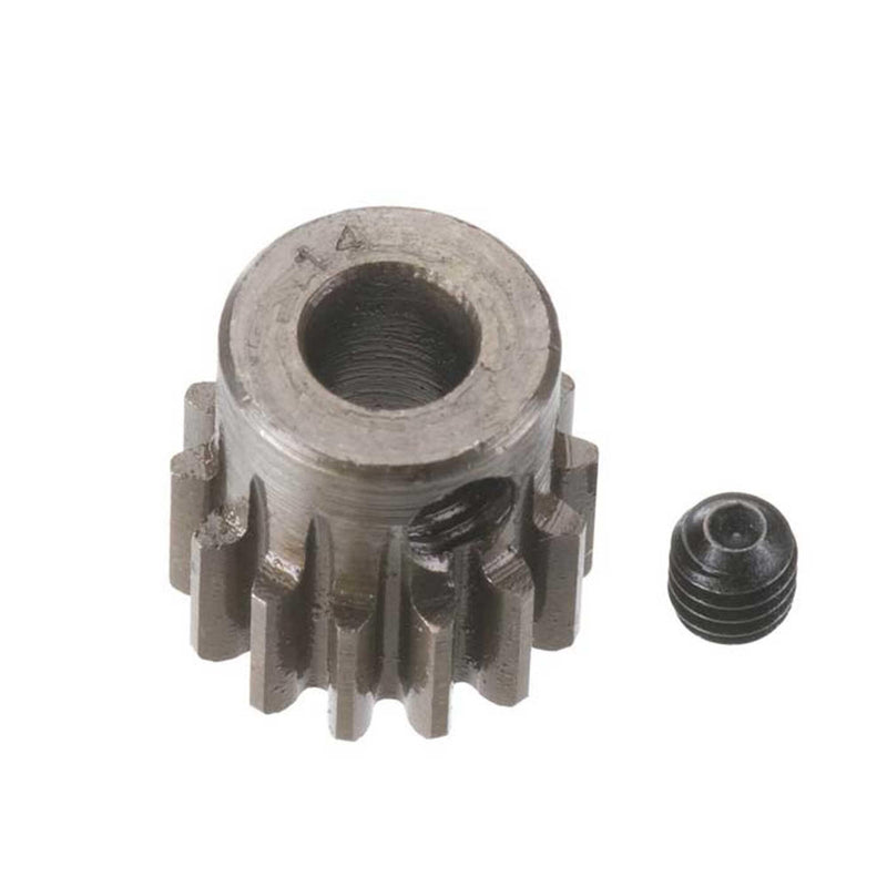 Robinson Racing Products Extra Hard 5mm Bore .8 Module(31.75P) Pinion 14T RRP8714 - Excel RC
