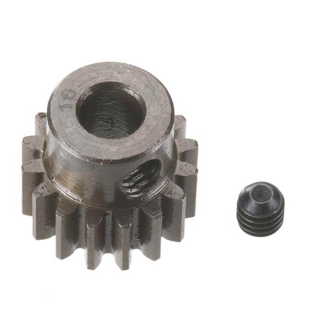 Robinson Racing Products Extra Hard 5mm Bore .8 Module(31.75P) Pinion 16T RRP8716 - Excel RC