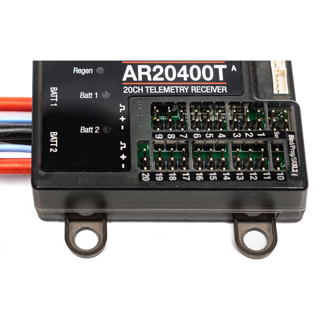 Spektrum AR20400T  20 Channel PowerSafe Telemetry Receiver SPMAR20400T