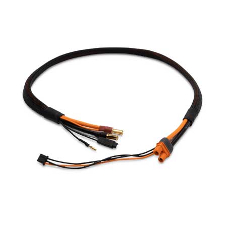 Spektrum Pro Series Race 2s Charge Cable: IC3/5mm 2' SPMXCA329