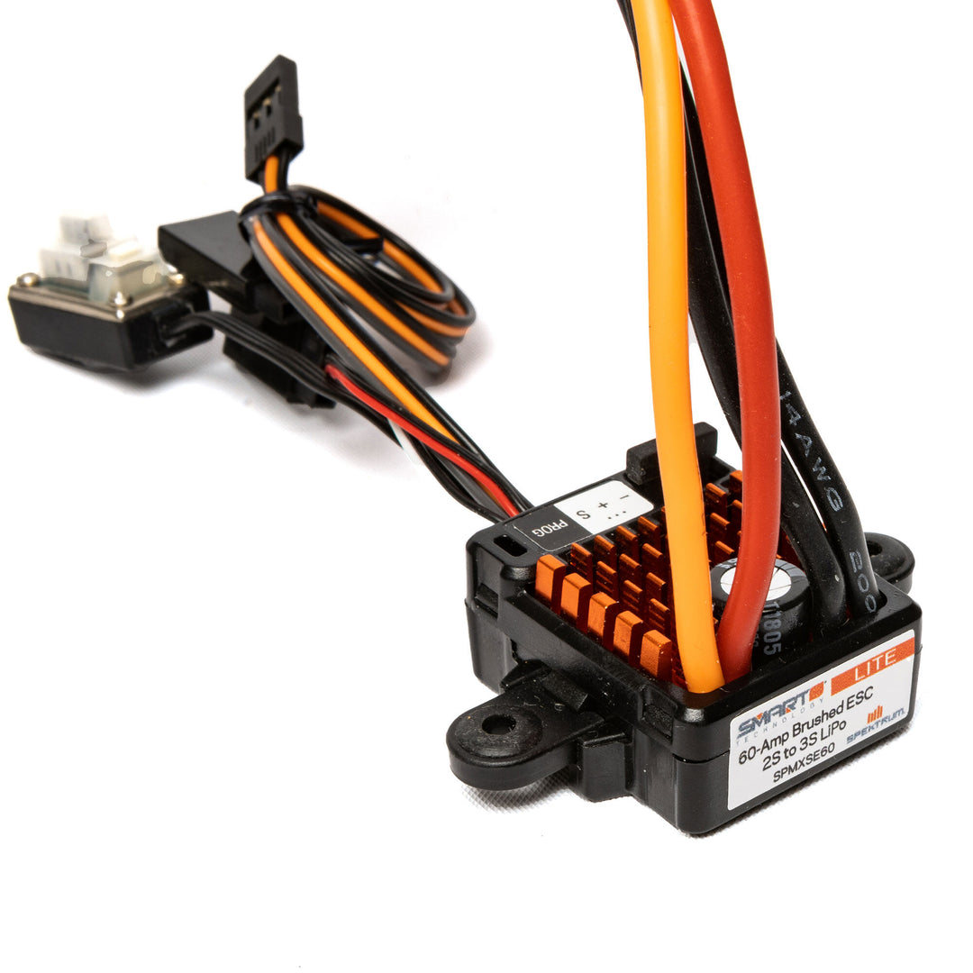 Spektrum Firma 60A Lite Brushed Smart ESC 2S-3S IC3 SPMXSE60