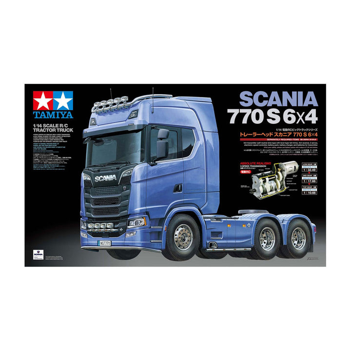 Tamiya 1/14 RC Scania 770 S 6x4 Semi Kit TAM56368