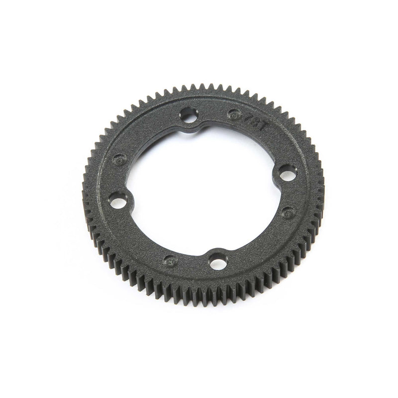 Team Losi Racing 78T Spur Gear Center Diff: 22X-4 TLR232118