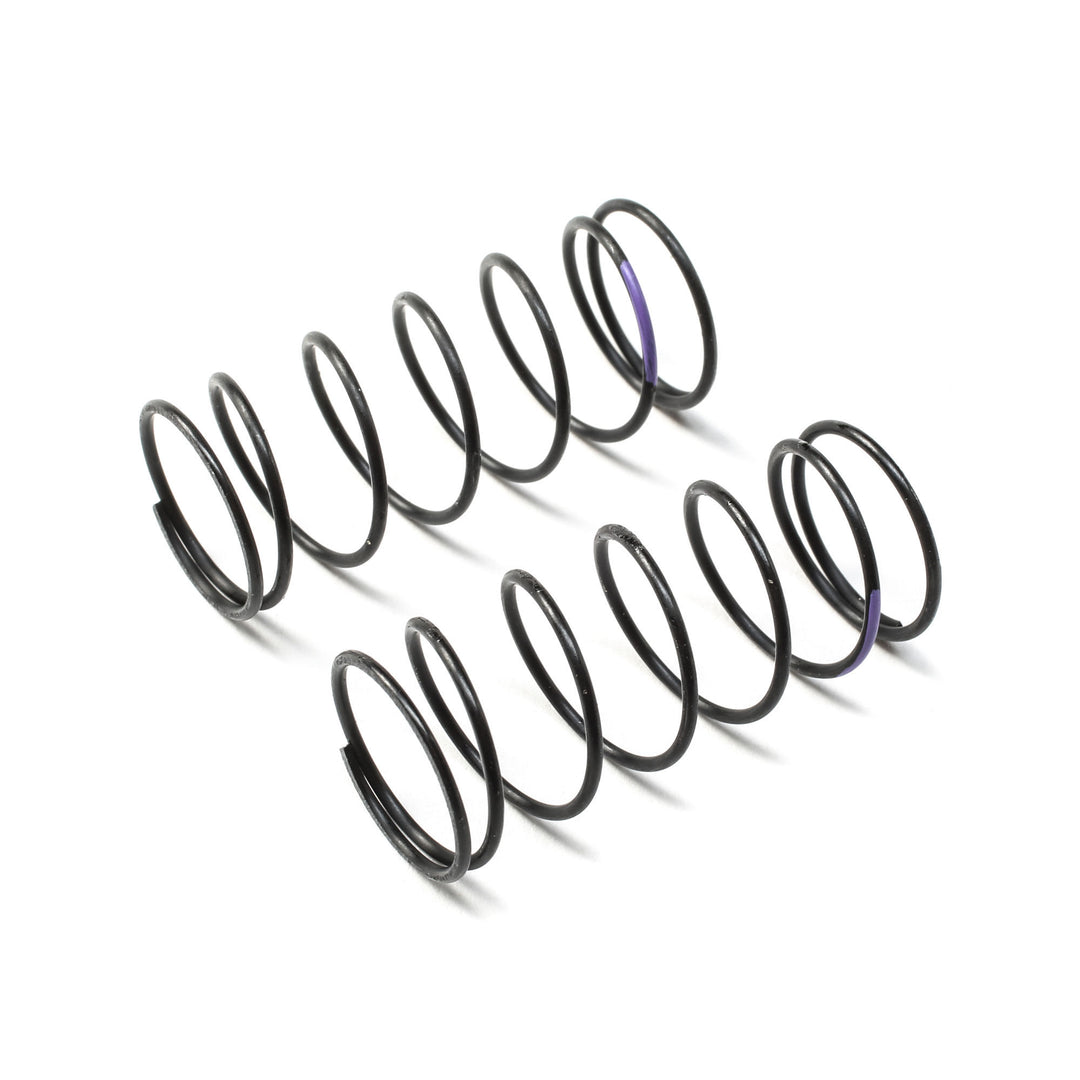 Team Losi Racing Front Springs, Purple, Low Frequency 12mm (2) TLR233051