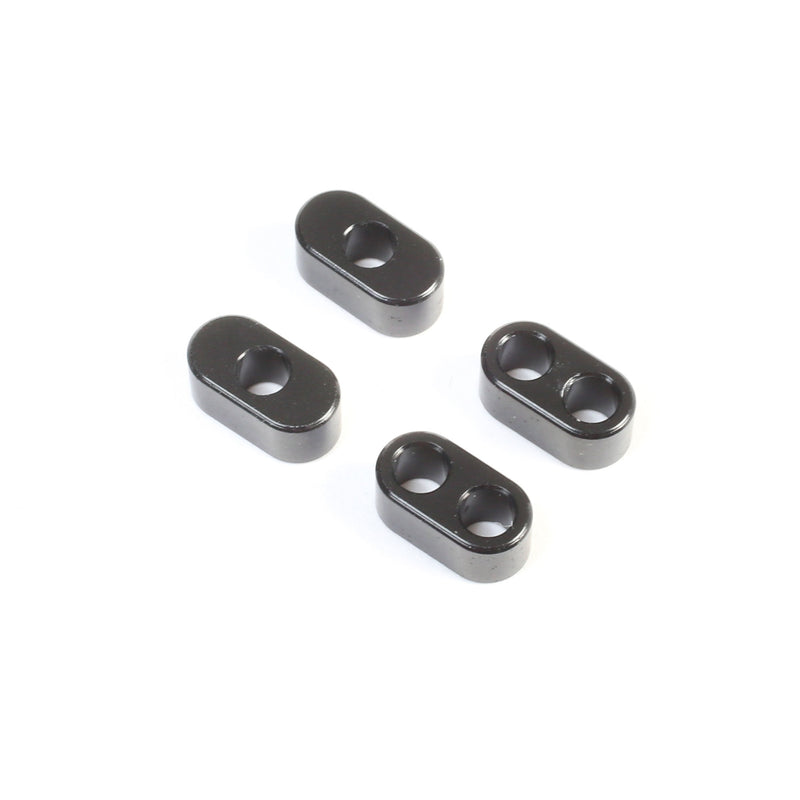 Team Losi Racing Front Camber Block Inserts: 22 5.0 TLR234105