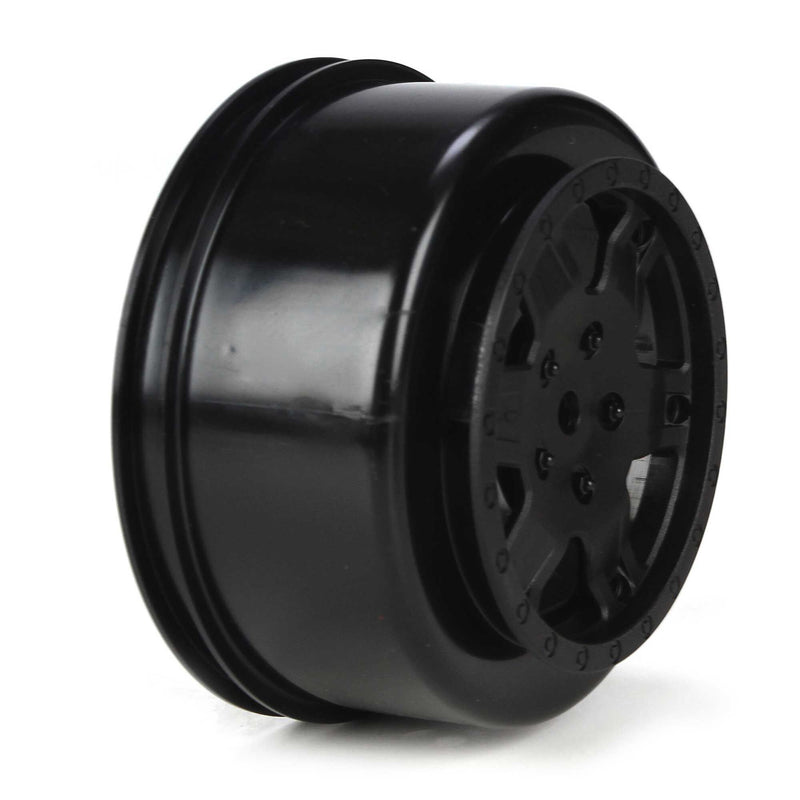 Losi Wheel, Black (2) 22SCT TLR7011