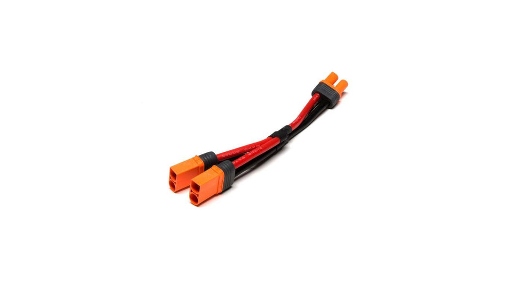 Spektrum Adapter IC5 Battery/Parallel Y-Harness 6" 10AWG SPMXCA509 - Excel RC