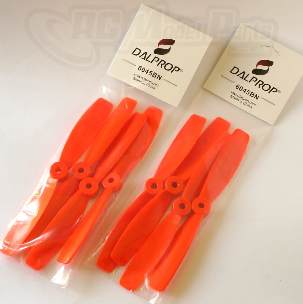 DALprop 2 Blade BullnosePropellers 2L2R  Orange 6045