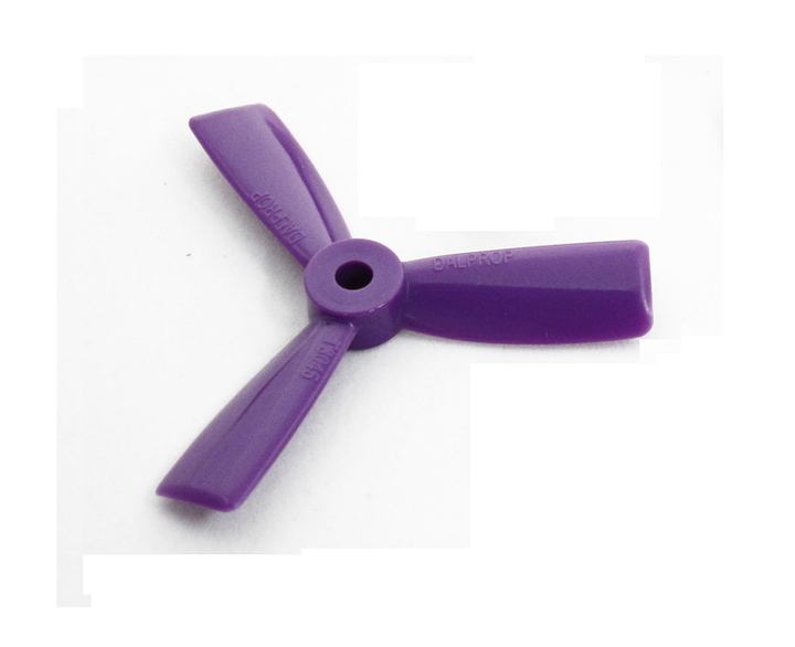 DALprop Tri 3 Blade Bullnose Propellers 2L2R Purple T3045