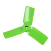 DALprop Tri 3 Blade Bullnose Propellers 2L2R Green T3045