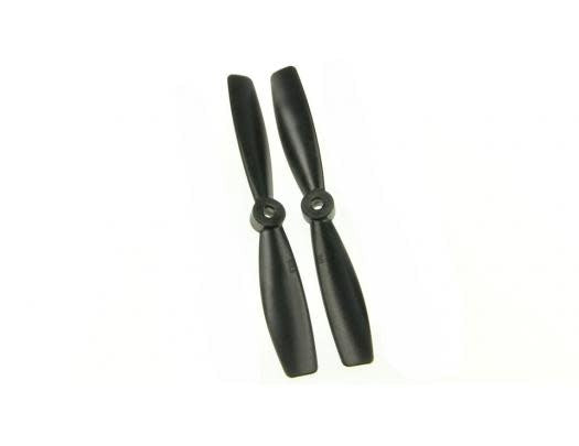 DALprop 2 Blade BullnosePropellers 2L2R  Black 6045