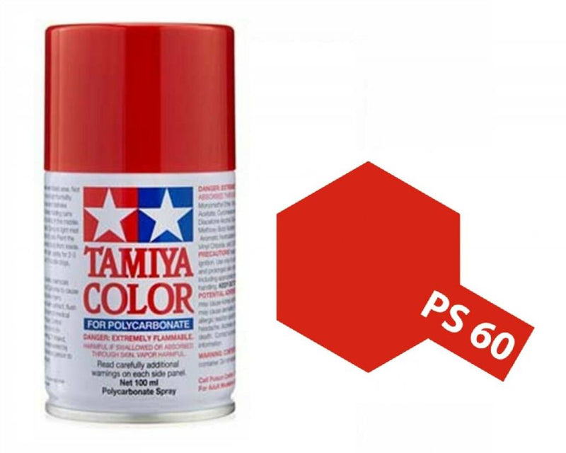 Tamiya Polycarbonate Paint PS-60 Bright Mica Red