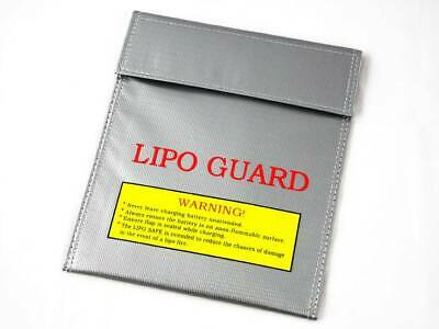 LiPo Guard Safety Battery Bag Silver 7x9 Inches