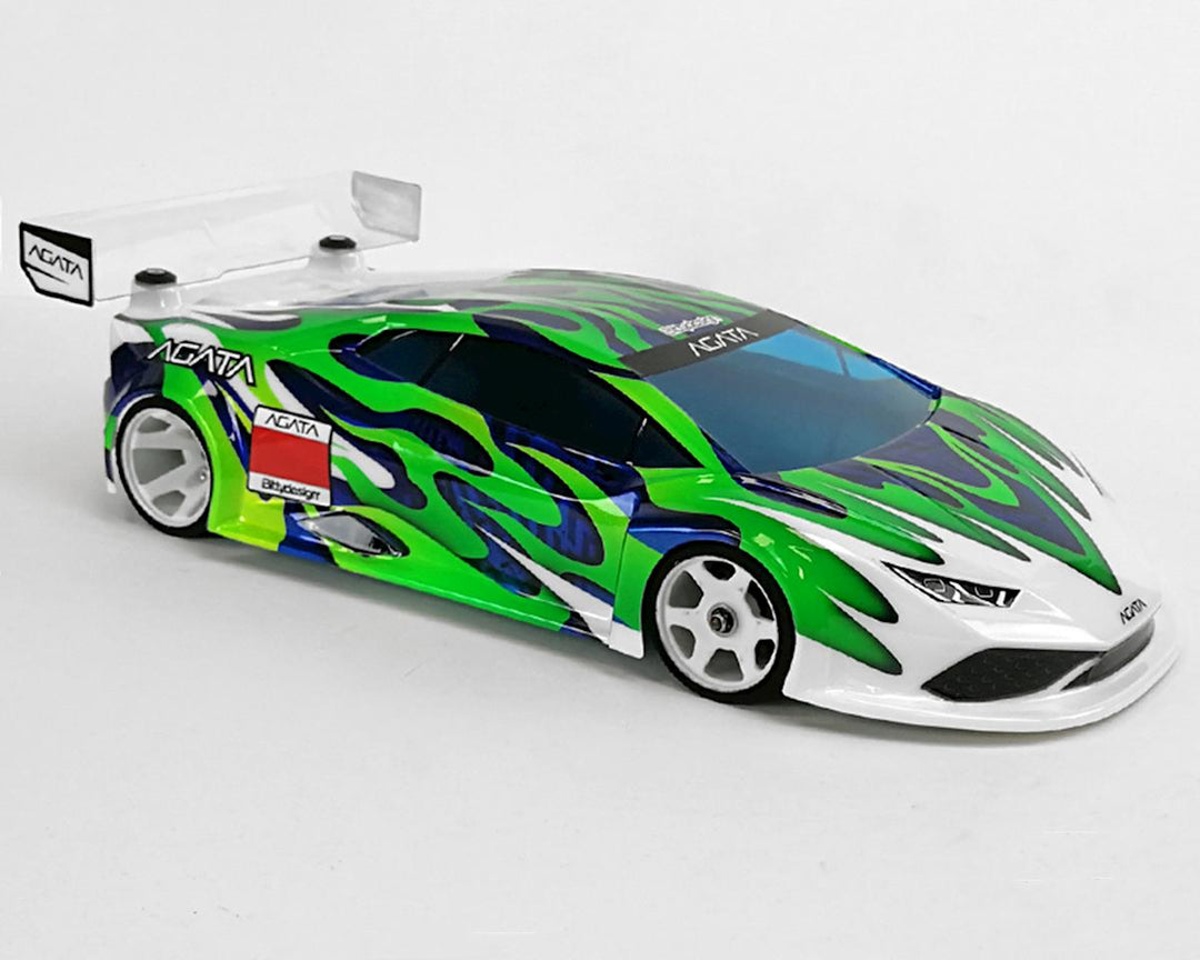 Bittydesign Agata GT12 1/12 On-Road Body (Clear) (SupaStox Class) BDYGT12-AGT