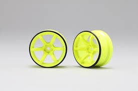 Yokomo RP Drift Wheel High Traction Type Yellow (RP-6313Y6)