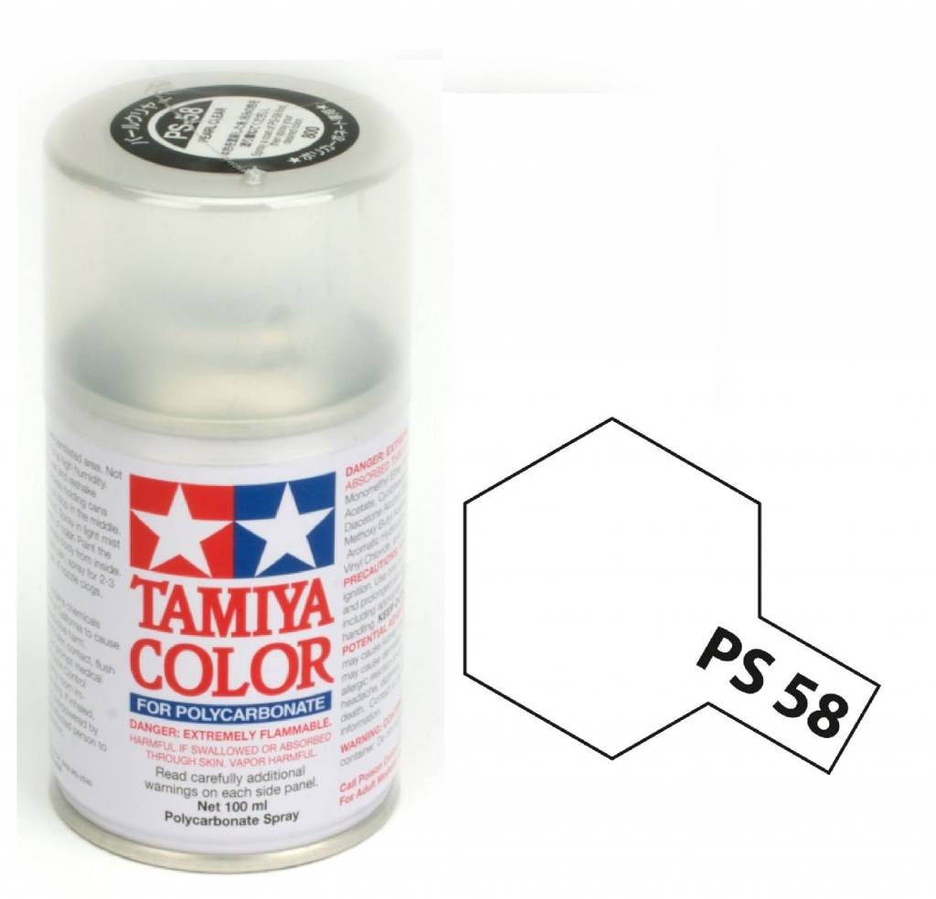 Tamiya Polycarbonate Paint PS-58 Pearl Clear 100ml Spray