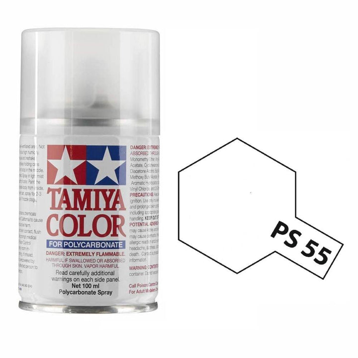 Tamiya Polycarbonate Paint PS-55 Flat Clear Spray