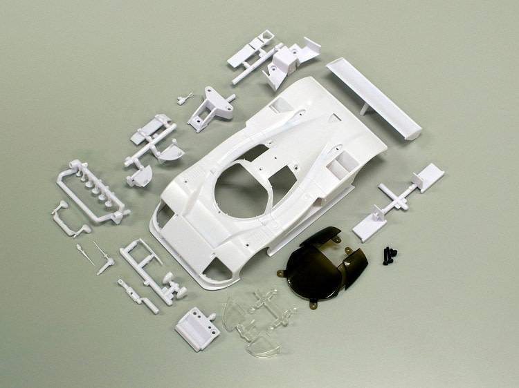 Kyosho (MZN152) MAZDA 787B LM White Body Set Unpainted