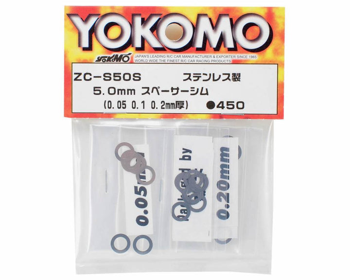 YOKOMO Stainless Spacer Shim 5.0mm (ZC-S50S)