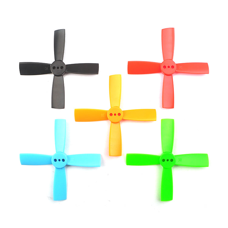 Racerstar 2035 4 Blade ABS Propeller 5 Sets ( 2 x CW 2 x CCW ) 20 Props Total Red