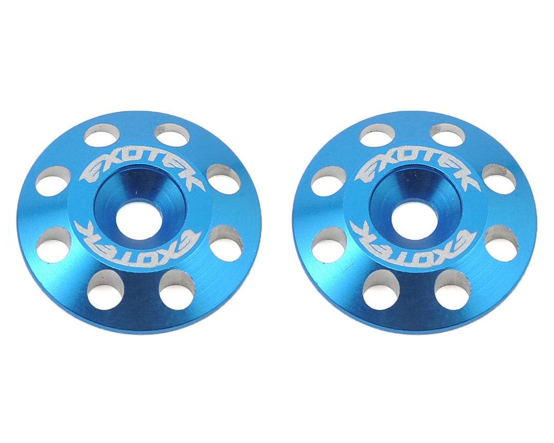 Exotek Flite V2 16mm Aluminum Wing Buttons (2) EXO1678