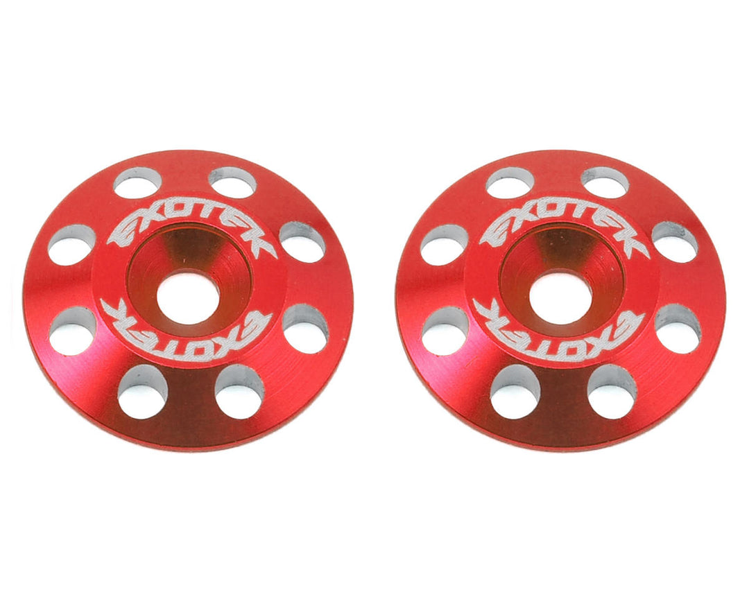 Exotek Flite V2 16mm Aluminum Wing Buttons (2) EXO1678