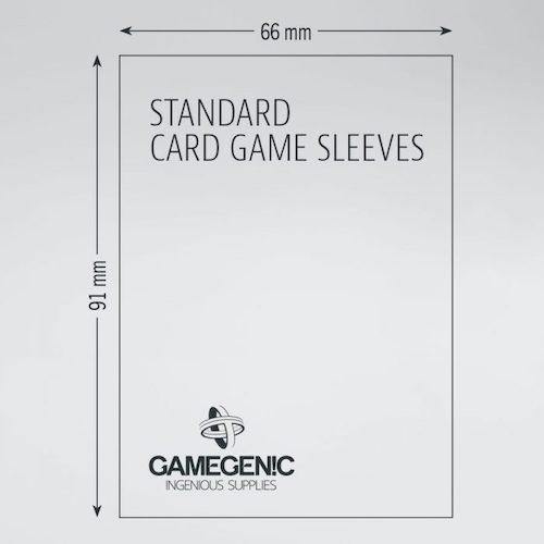 PRIME Standard Card Game Sleeves 66 x 91 mm - Excel RC