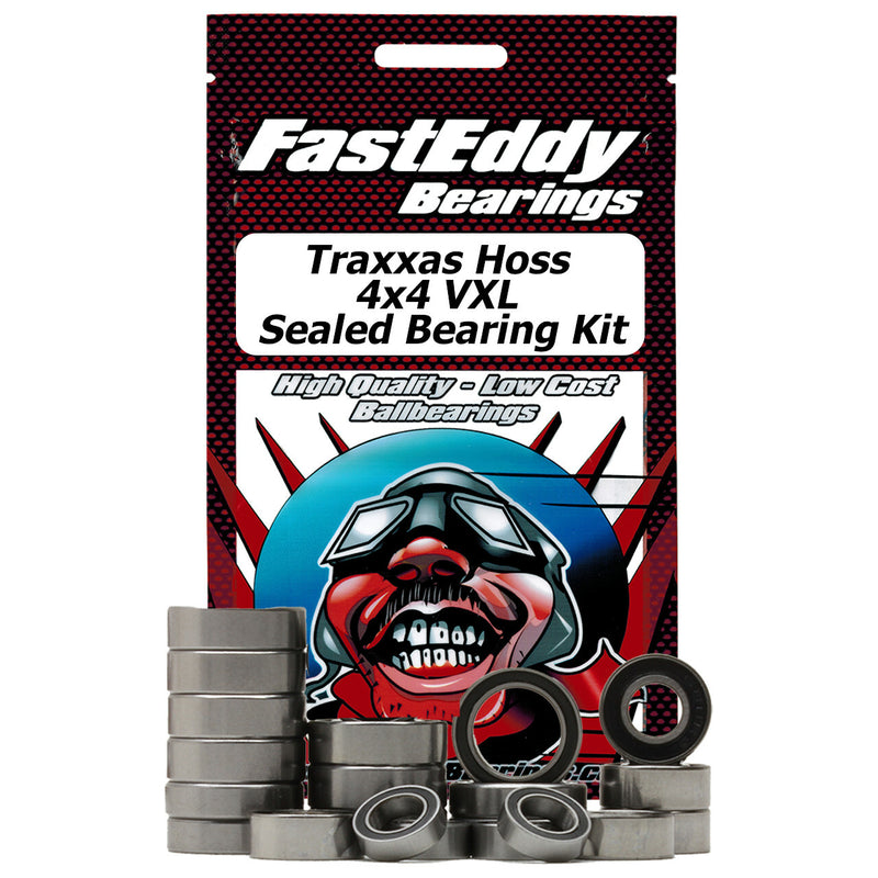 FastEddy Traxxas Hoss 4x4 VXL Sealed Bearing Kit TFE6289