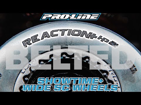 Pro-Line Showtime+ Wide SC Black Wheels FR/RR PRO279403