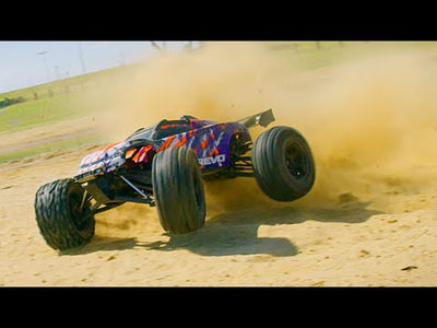 Traxxas 86086-4-ORNG E-Revo® VXL Brushless:  110 Scale 4WD Brushless Electric Monster Truck with TQi 2.4GHz Traxxas Link™ Ebled Radio System and Traxxas Stability Magement (TSM)®