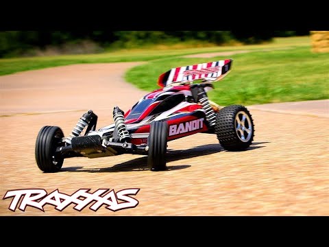 Traxxas 24054-4-RED Bandit 1/10 Scale Off-Road Buggy Red