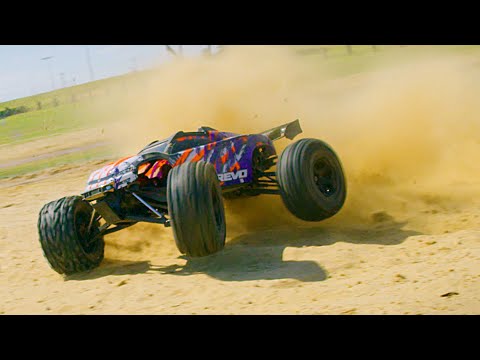 Products Traxxas 86086-4-BLK E-Revo® VXL Brushless 1/10 Scale 4WD Brushless Electric Monster Truck