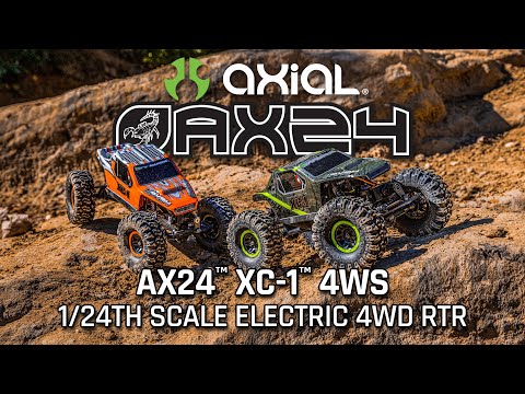 Axial AX24 XC-1 1/24th Scale 4WS Crawler Brushed RTR