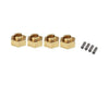 Hot Racing Brass Stock Wheels hub 7mm hex SCX24 - Excel RC