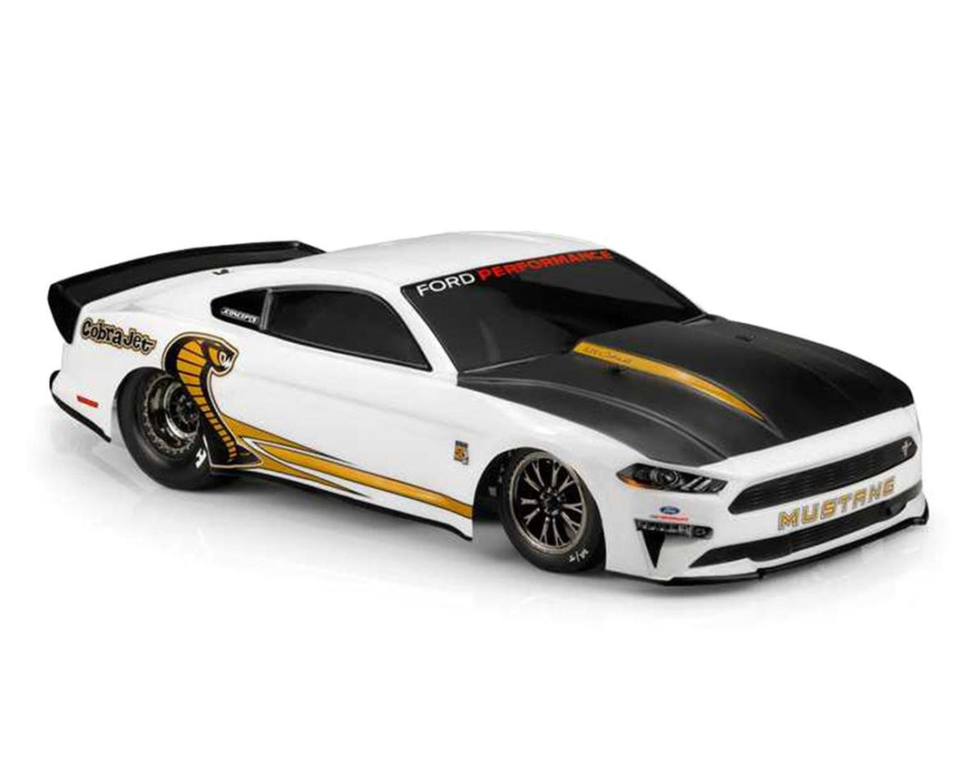 JConcepts 2018 Ford Mustang Cobra Jet Street Eliminator Drag Racing Body (Clear) JCO0442