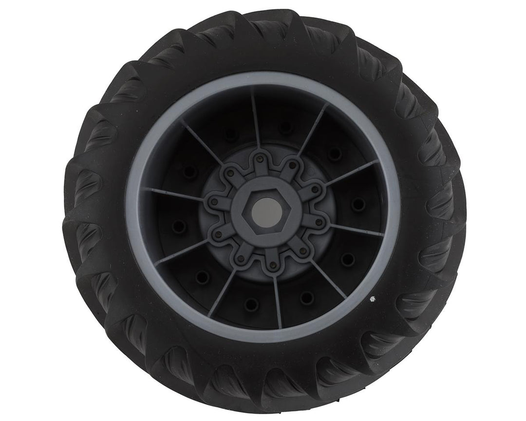 JConcepts Renegades Pre-Mounted Monster Truck Tires (Silver) (2) (Yellow) JCO3085-40910