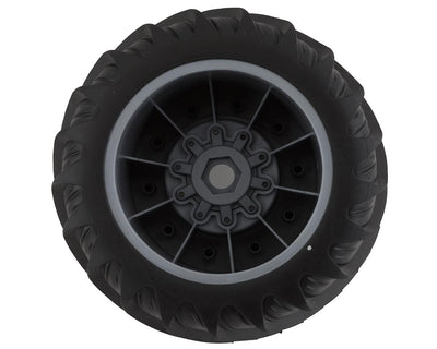 JConcepts Renegades Pre-Mounted Monster Truck Tires (Silver) (2) (Yellow) JCO3085-40910
