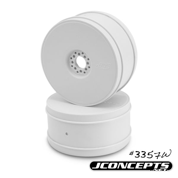 JConcepts 83mm Bullet 1/8th Buggy Wheel (4) (White) 3357W