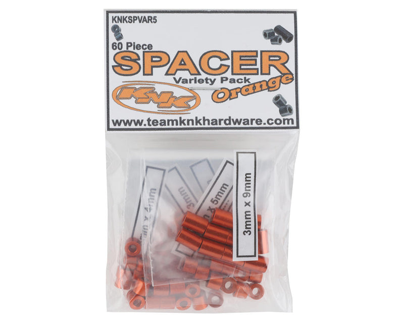 Team KNK Aluminum Spacer Variety Pack (60)