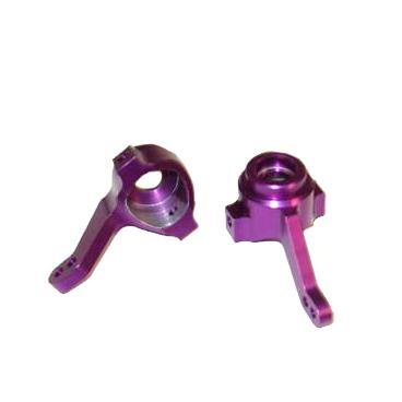 Redcat 02131p Aluminum Steering Knuckles L/R (Purple) (1pr) - Excel RC