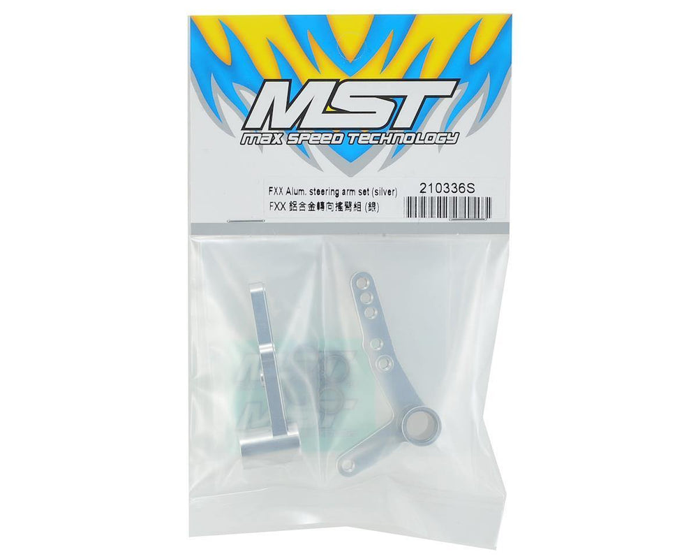 MST FXX-D Aluminum Steering Arm Set (Sil MXS-210336S - Excel RC
