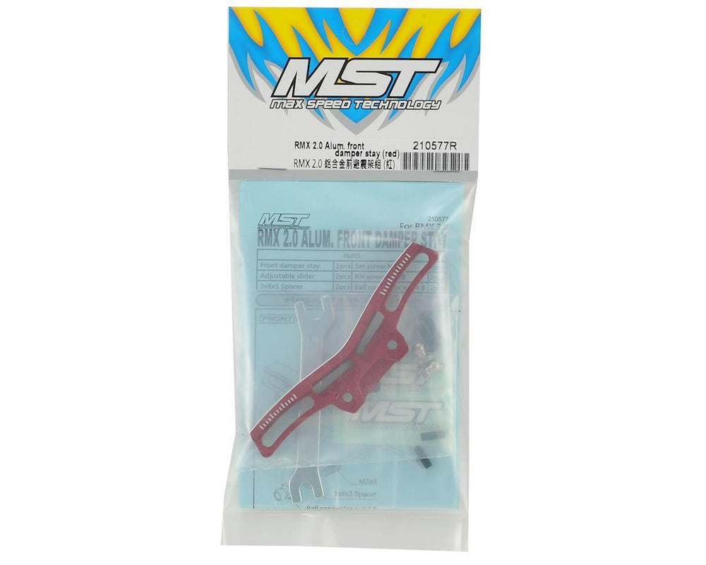 MST RMX 2.0 Aluminum Front Damper Stay ( MXS-210577R - Excel RC