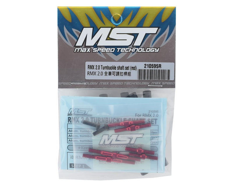 MST RMX 2.0 Aluminum Turnbuckle Shaft Se MXS-210595R - Excel RC