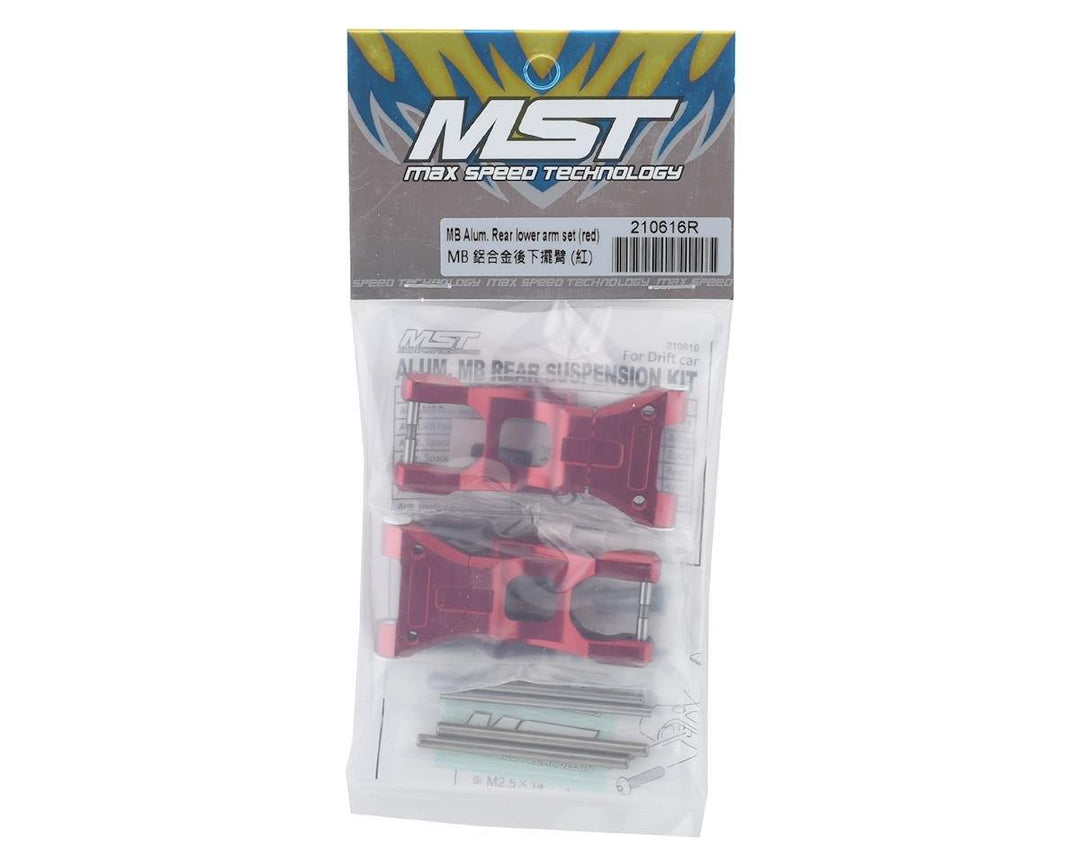 MST Aluminum MB Rear Suspension Kit Red MXS-210616R - Excel RC