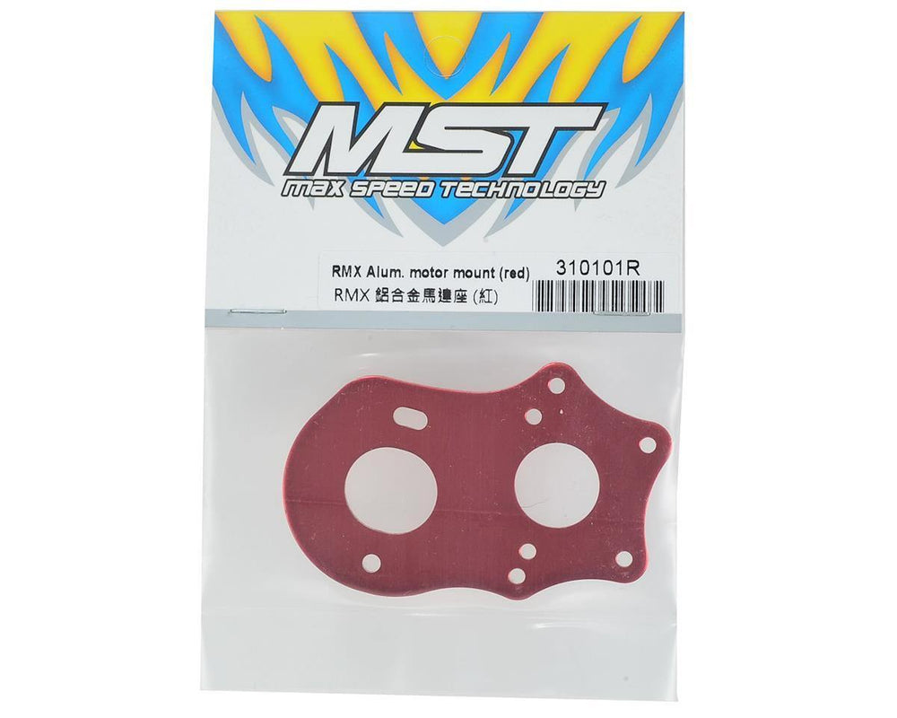 MST RMX 2.0 S Aluminum Motor Mount (Red) MXS-310101R - Excel RC