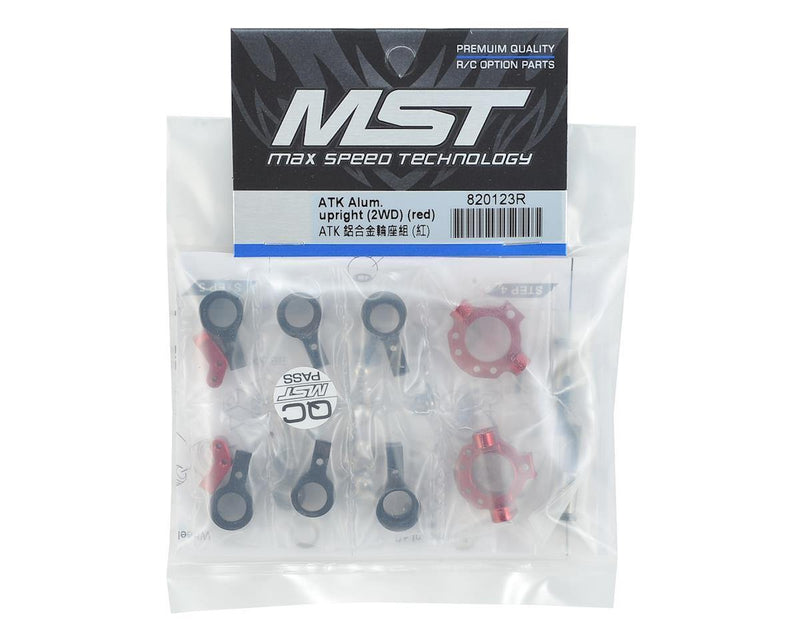 MST ATK Aluminum Upright (2wd) (Red) MXS-820123R - Excel RC