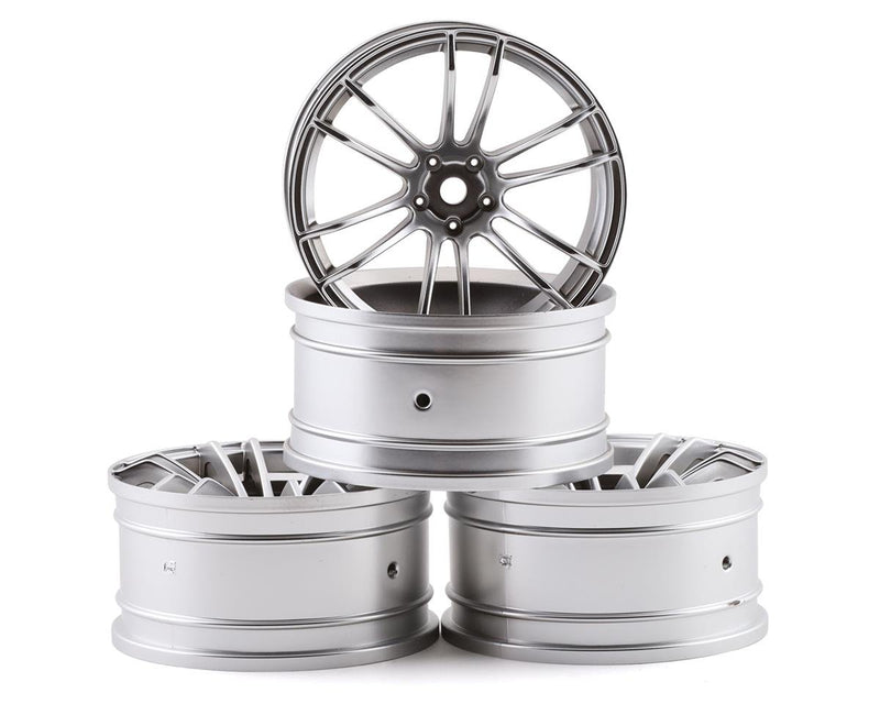 MST TSP Wheel Set (Flat Silver) (4) (+5 Offset) MXS-832063FS