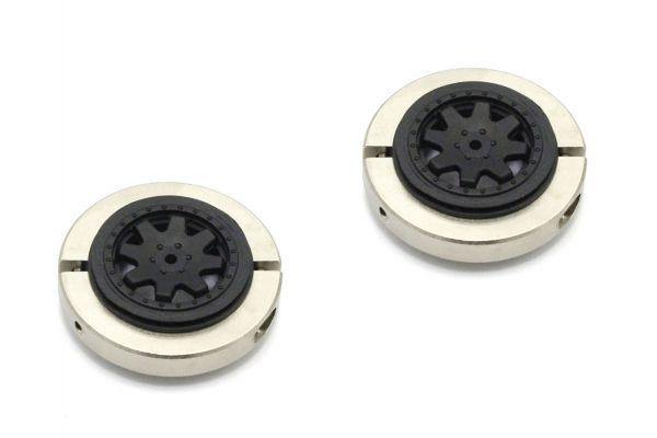 Kyosho Premounted Tire/Wheelw/Weight2pcs 4Runner MXTH001HW - Excel RC