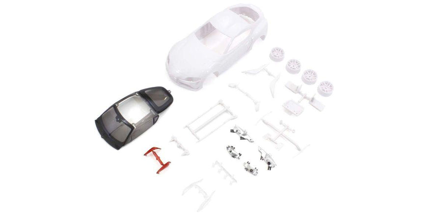 Kyosho Mini Z MZN202 Toyota GR Supra White Body Set w/Wheels - Excel RC