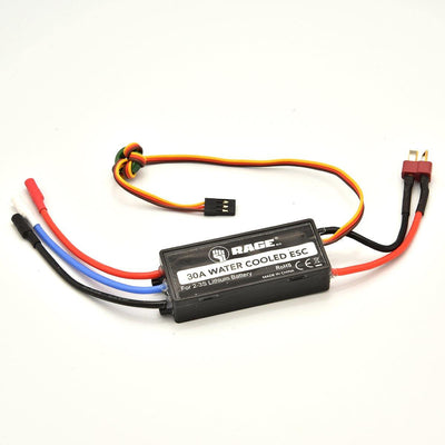 Rage RC 30A Brushless ESC (Water-Cooled): BM BL RGRB1234B - Excel RC